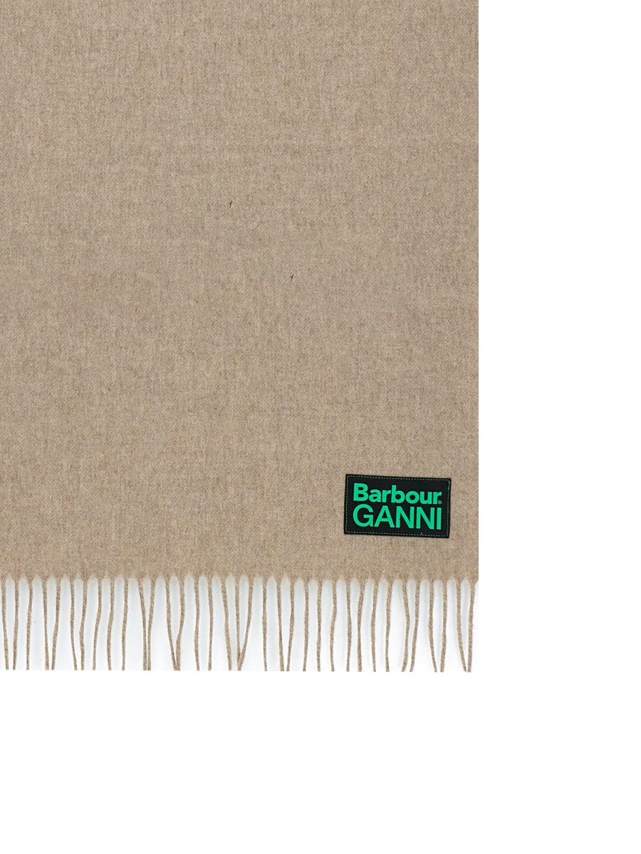 Barbour x Ganni Scarves & Gloves - Beige | Wanan Luxury