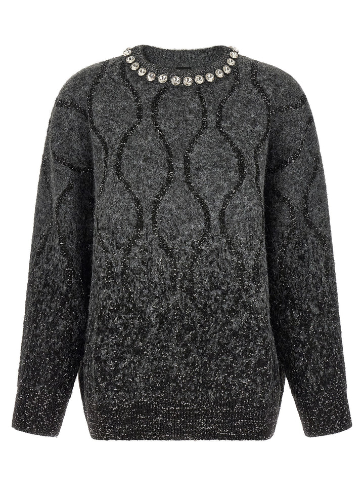 Pinko Renault Sweaters and Cardigans - Gray | 734883381eec7f2b91d2c6d61ebf82f9c7bab70d
