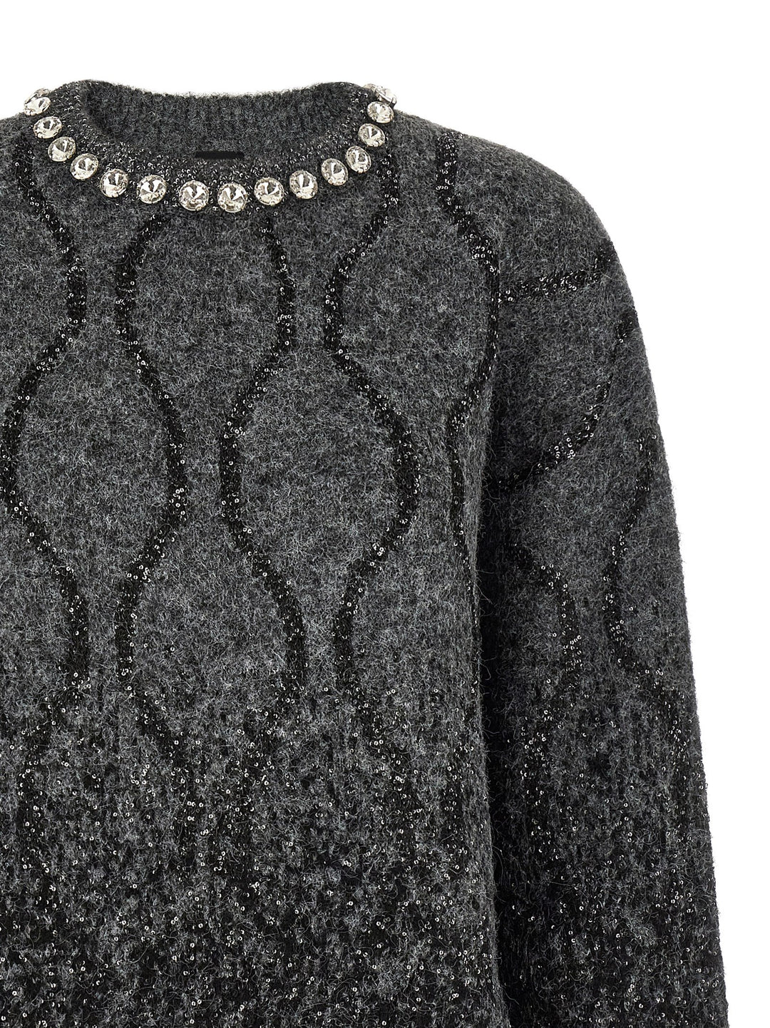 Pinko Renault Sweaters and Cardigans - Gray | 24877e2717fb89df609dea10c2d68d95e63bb131