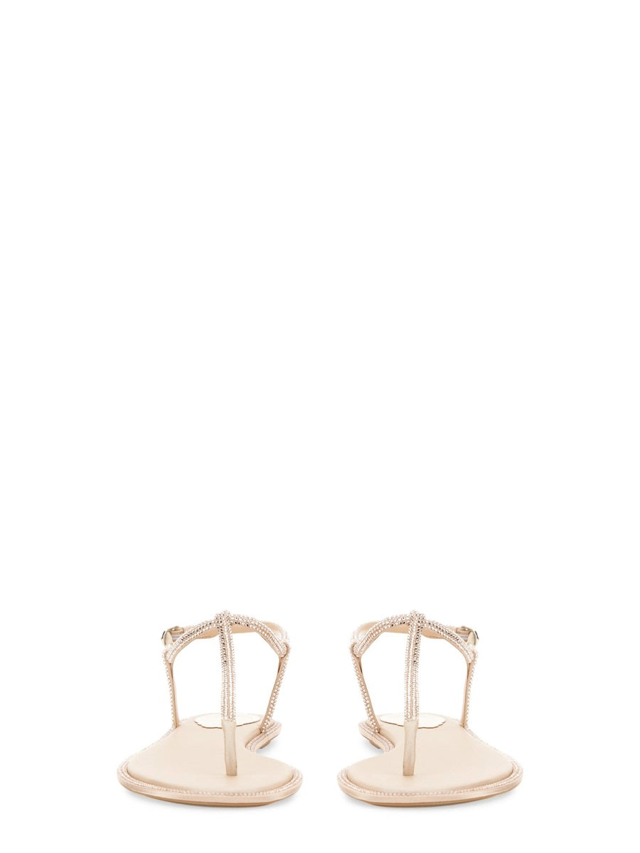 René Caovilla Sandals - Neutral | Wanan Luxury