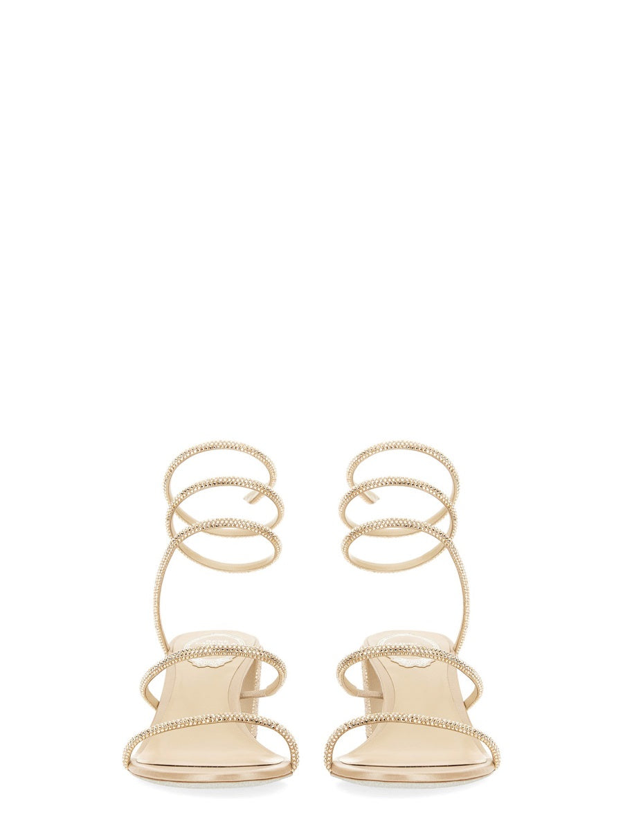 Rene Caovilla Sandals - Gold | ba45157e4c71ecc84172e69c62d45b235680a92d