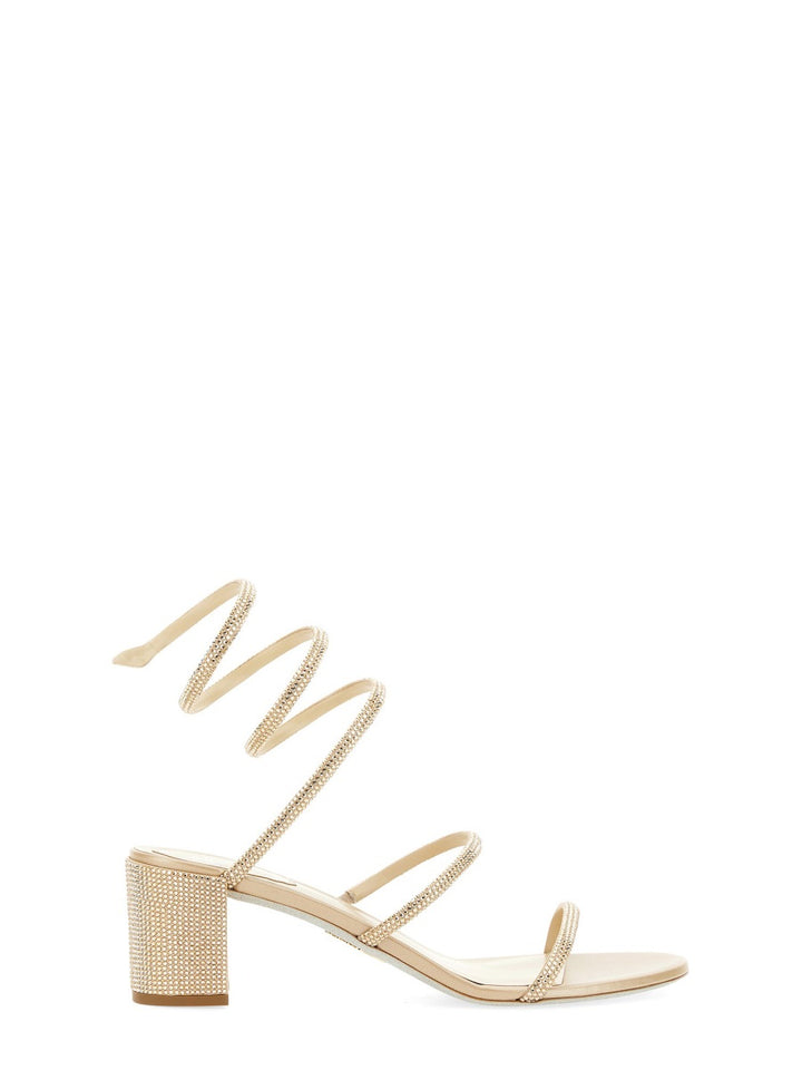Rene Caovilla Sandals - Gold | 08ccbce1d9a93de64b4c6c821a5bd04a3ceb7dde
