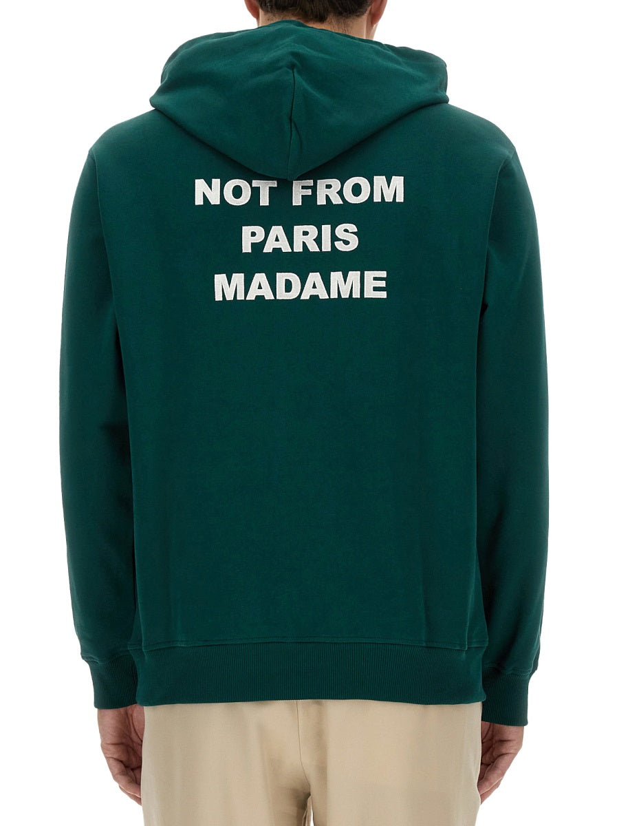 Drôle De Monsieur Sweatshirts - Green | Wanan Luxury