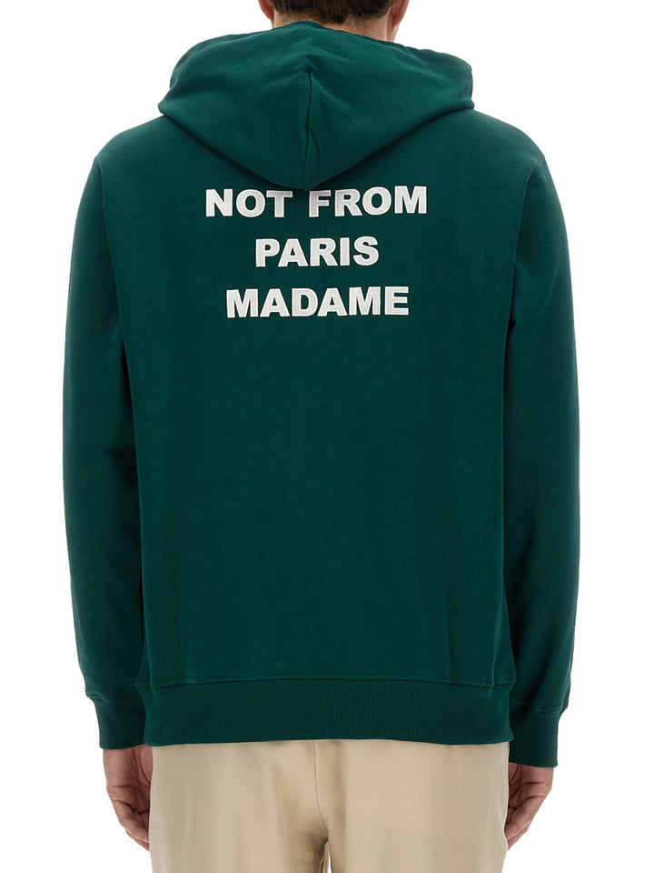 Drôle De Monsieur Sweatshirts - Green | Wanan Luxury
