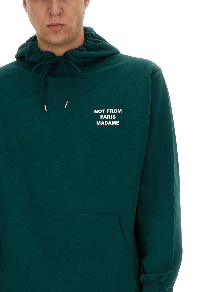 Drôle De Monsieur Sweatshirts - Green | Wanan Luxury