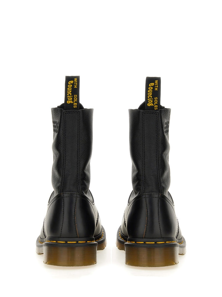 MM6 x Dr. Martens Boots - Black | Wanan Luxury