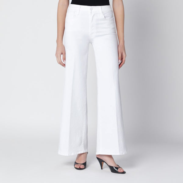 White Flared Fairest Of Them All Jeans