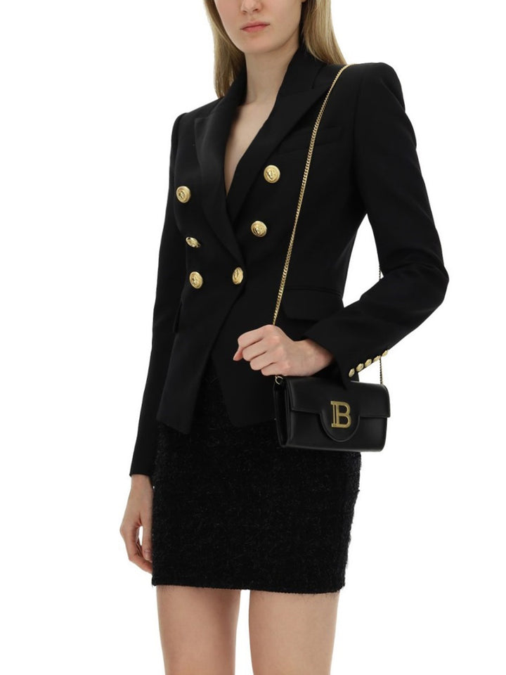 Balmain Shoulder Bags - Black | Wanan Luxury