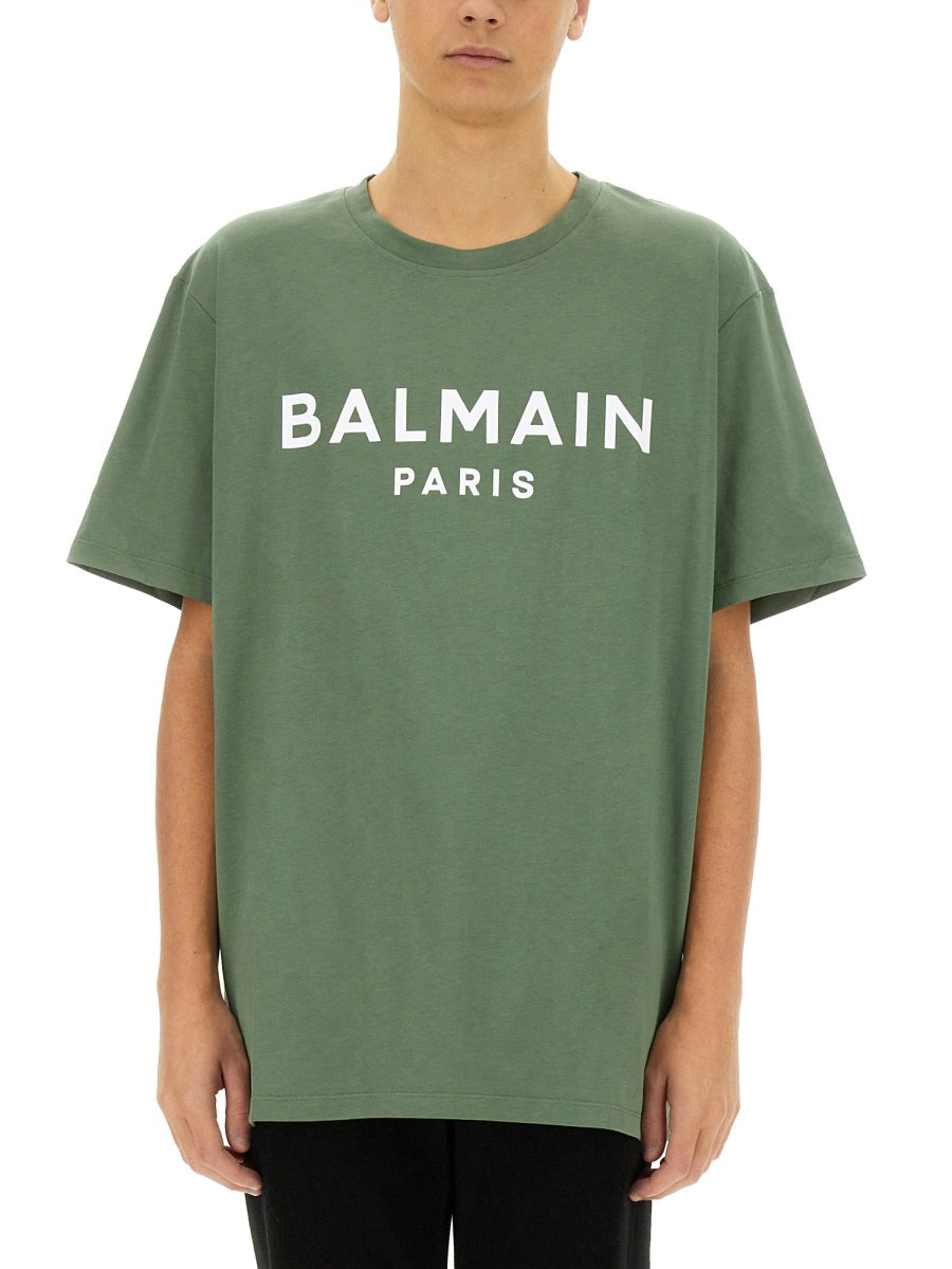 Balmain T shirts - Green | Wanan Luxury
