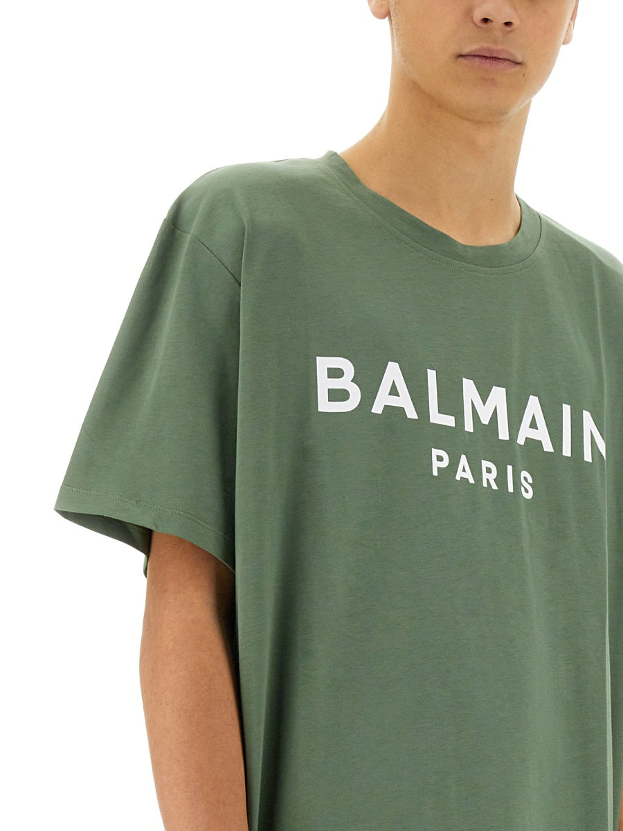 Balmain T shirts - Green | Wanan Luxury