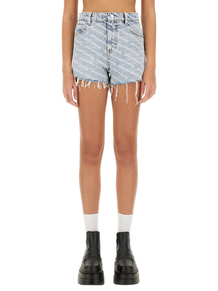 Alexander Wang Shorts - Blue | Wanan Luxury