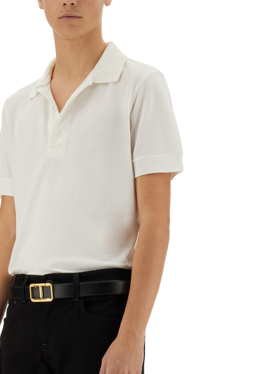 Tom Ford Polo - White | Wanan Luxury