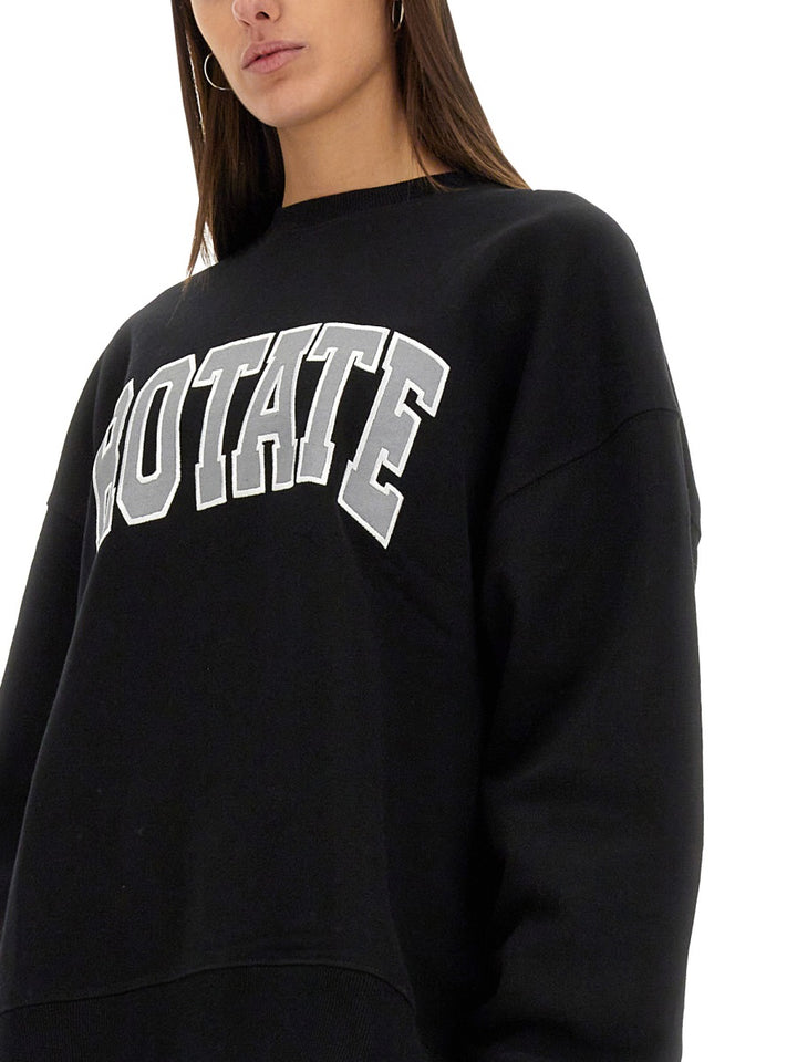 Rotate Birger Christensen Sweatshirts - Black | Wanan Luxury