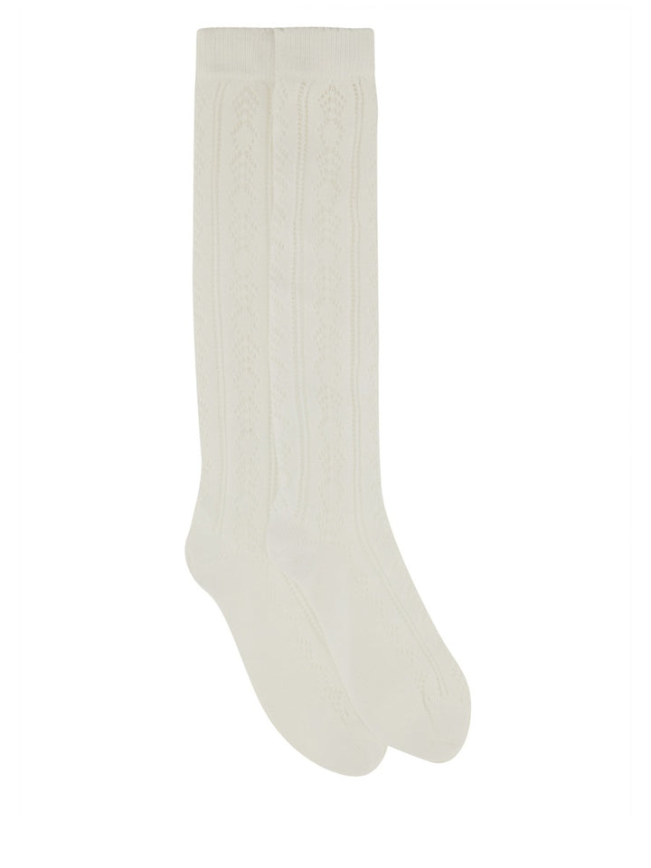 Valentino Garavani Socks - White | Wanan Luxury