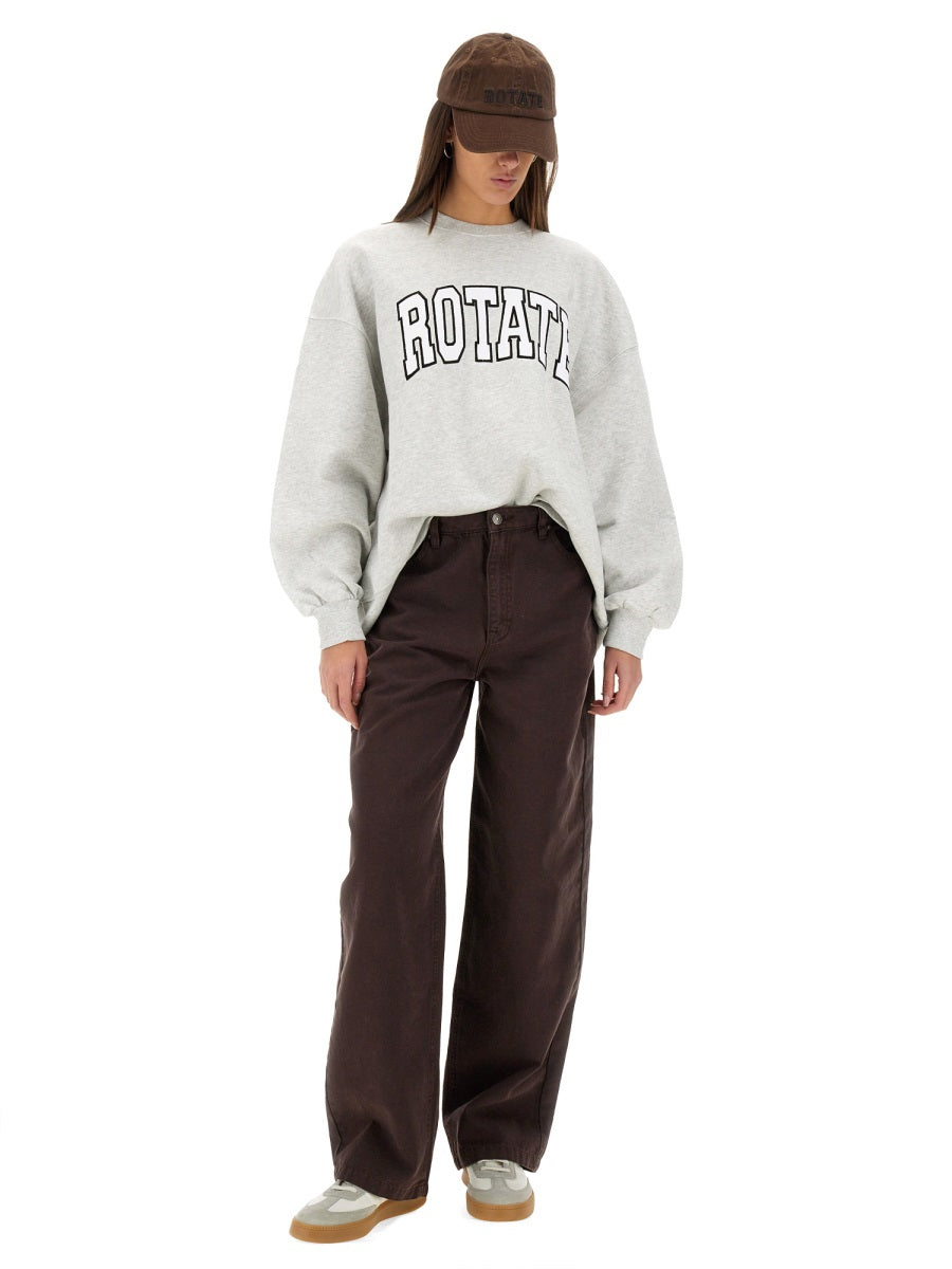 Rotate Birger Christensen Sweatshirts - Grey | Wanan Luxury