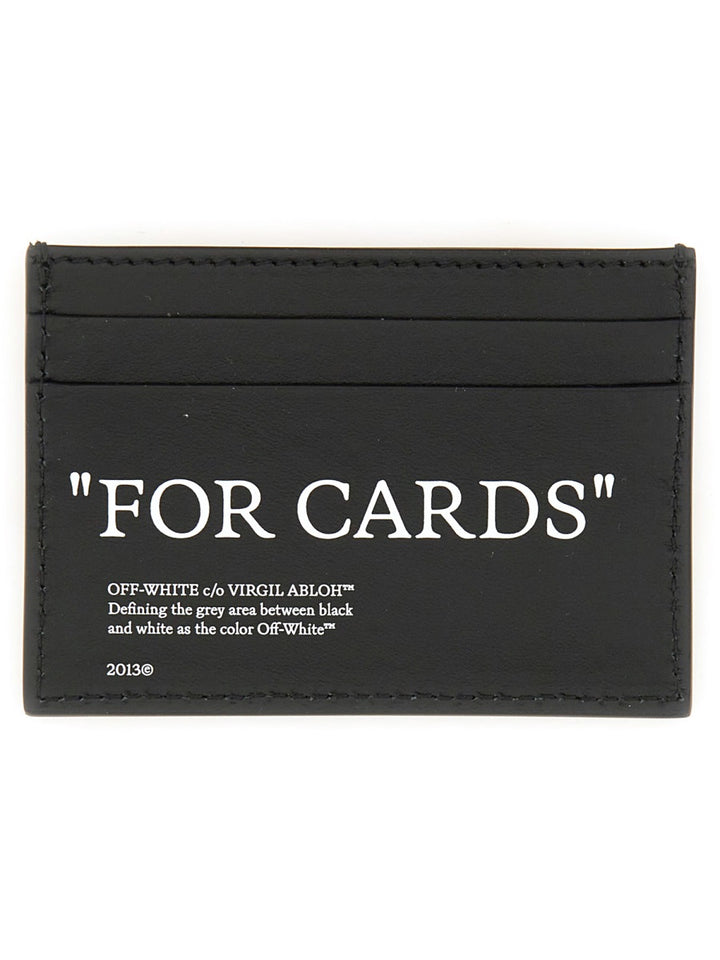 Off-White Wallets & Pures - Black | Wanan Luxury