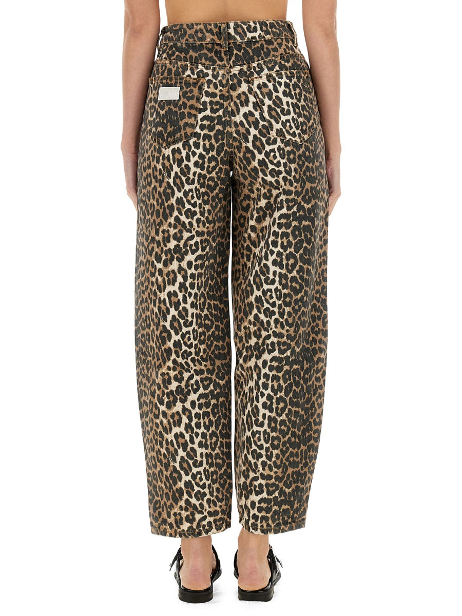 Ganni Denim - Animal Print | Wanan Luxury