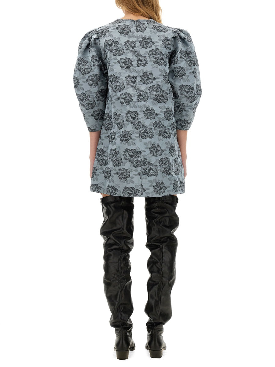 Ganni Suits & Dresses - White, Light Blue | Wanan Luxury