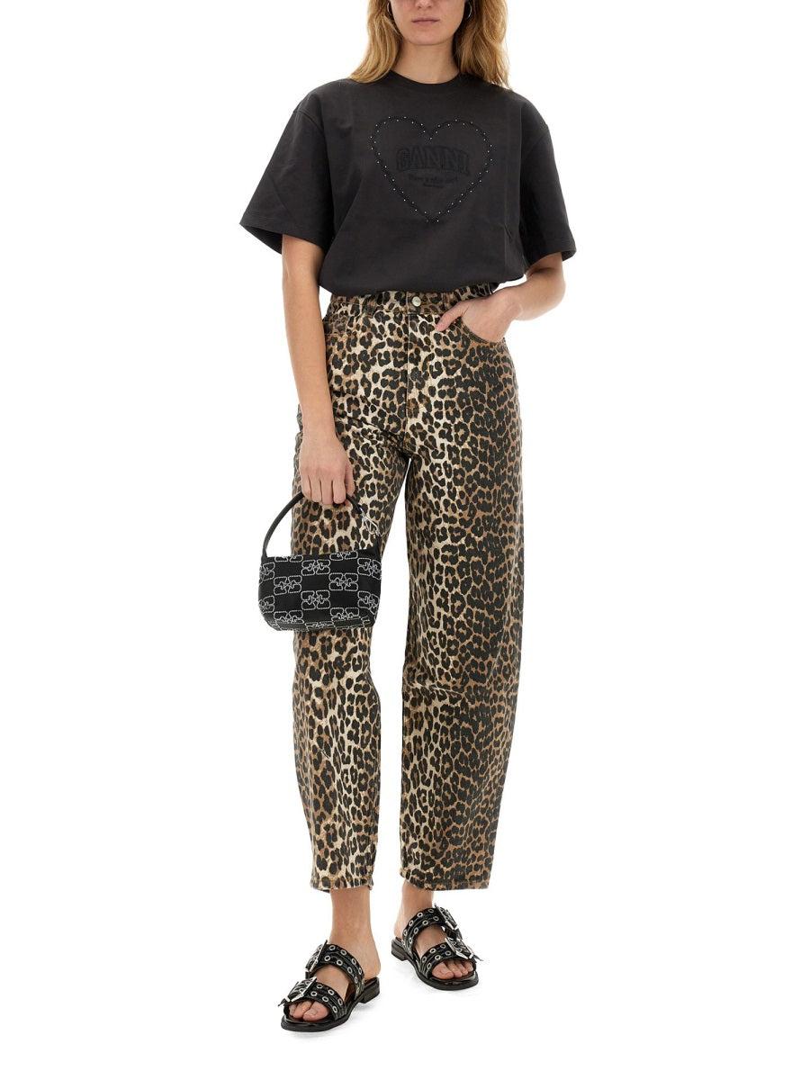 Ganni Denim - Animal Print | Wanan Luxury