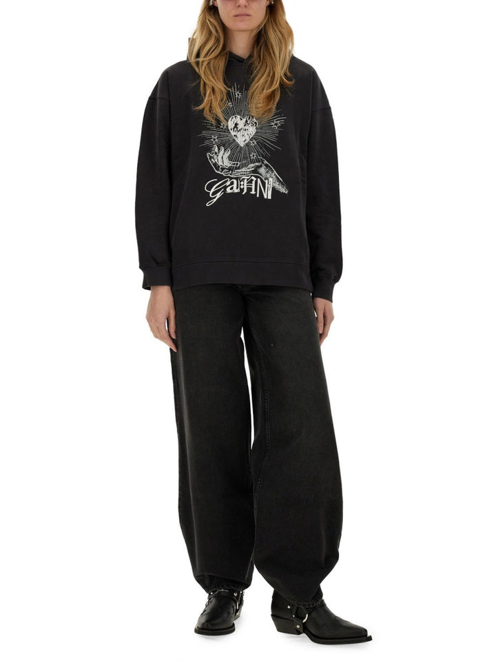 Ganni Sweatshirts - Grey | Wanan Luxury