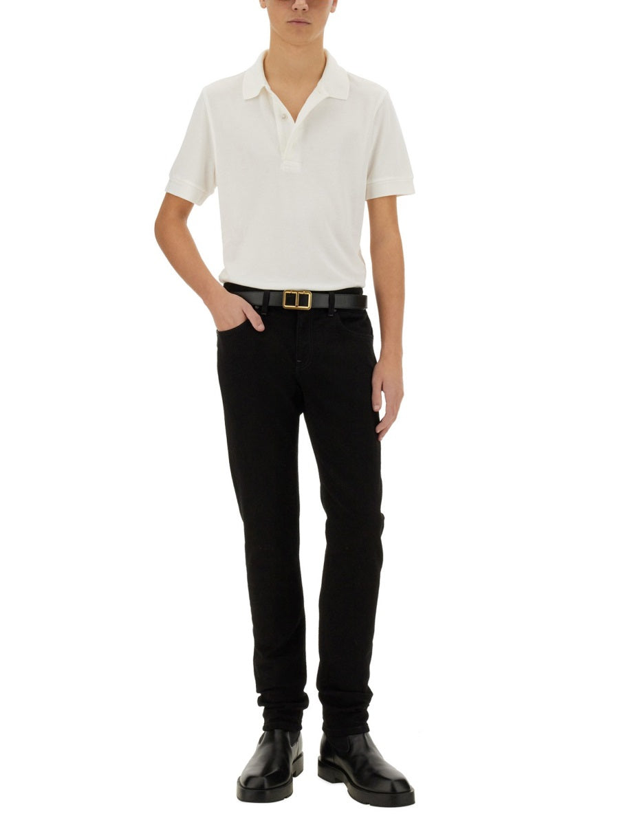 Tom Ford Polo - White | Wanan Luxury