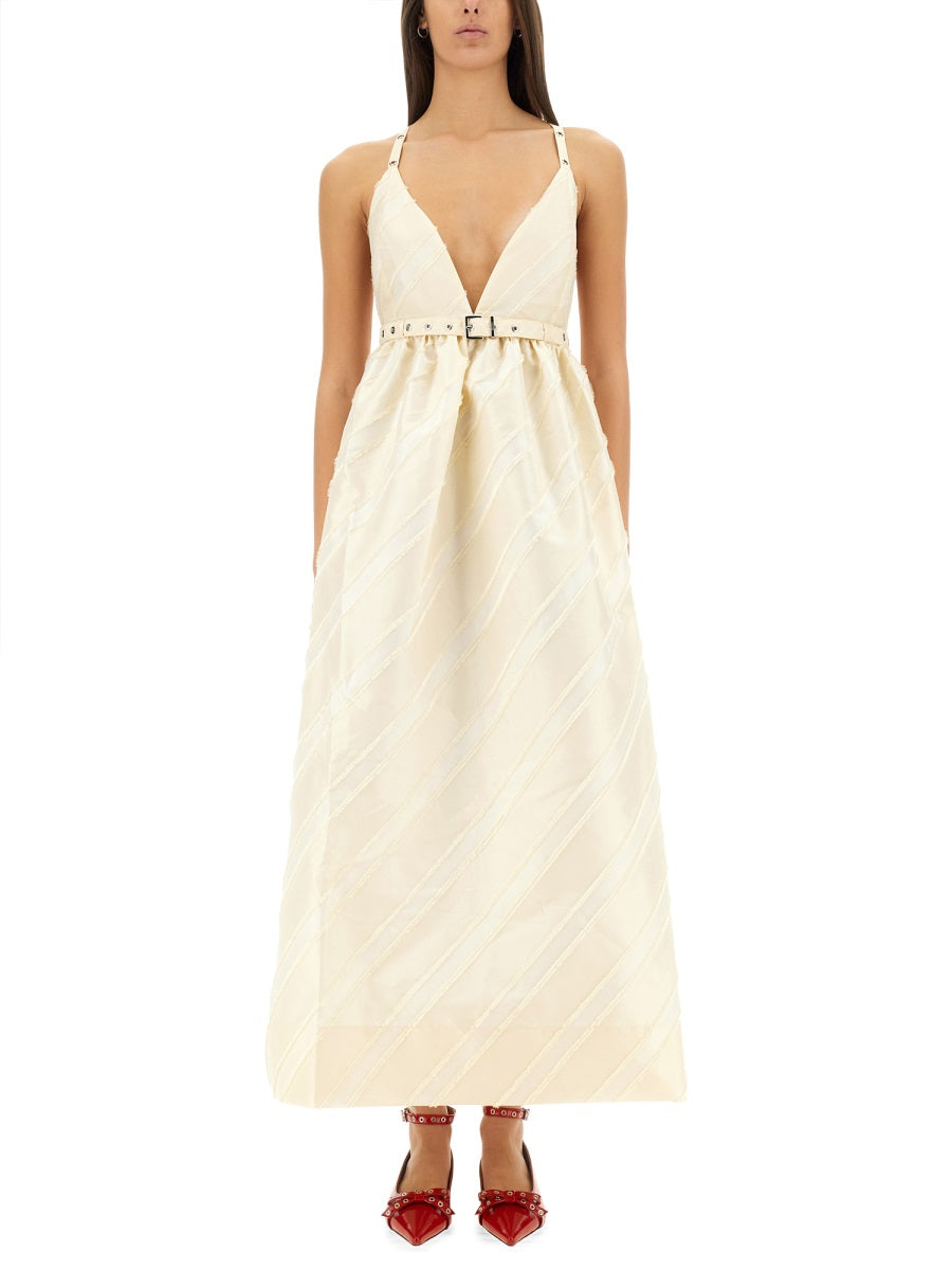 Ganni Suits & Dresses - Beige | Wanan Luxury