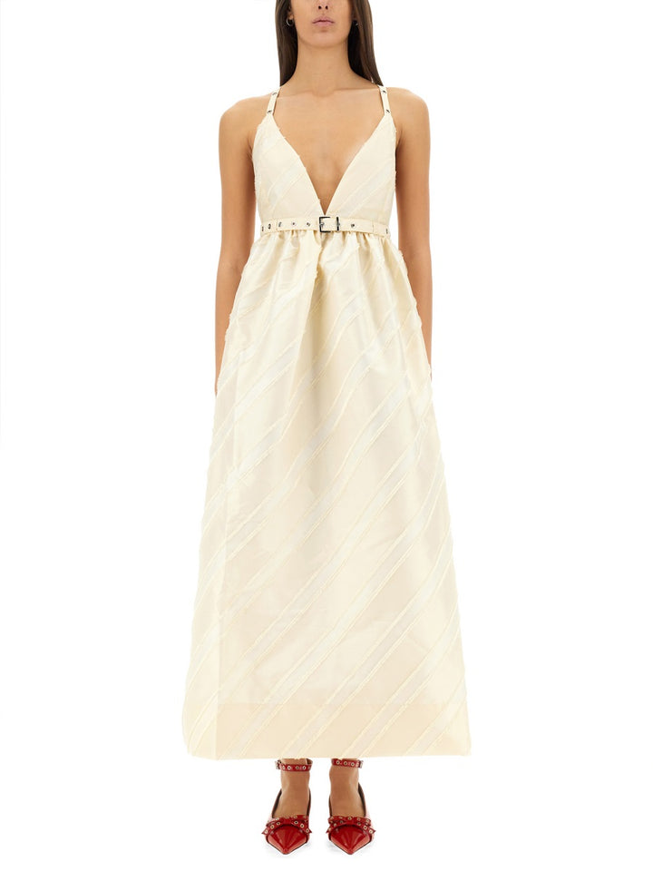 Ganni Suits & Dresses - Beige | Wanan Luxury