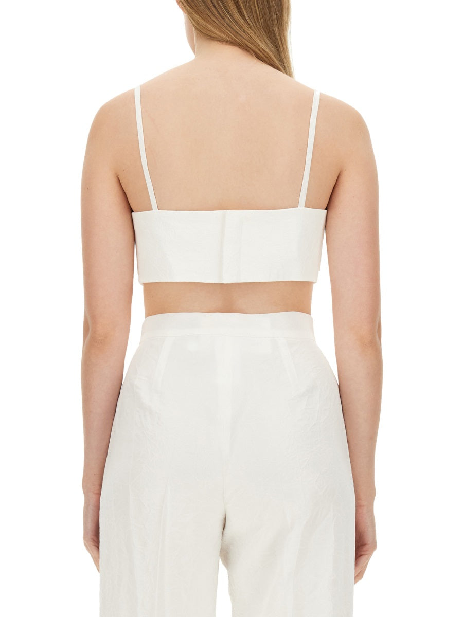 Max Mara Tops - White | e45571dfadbc42aa57ca0f34a25619b87d52c544