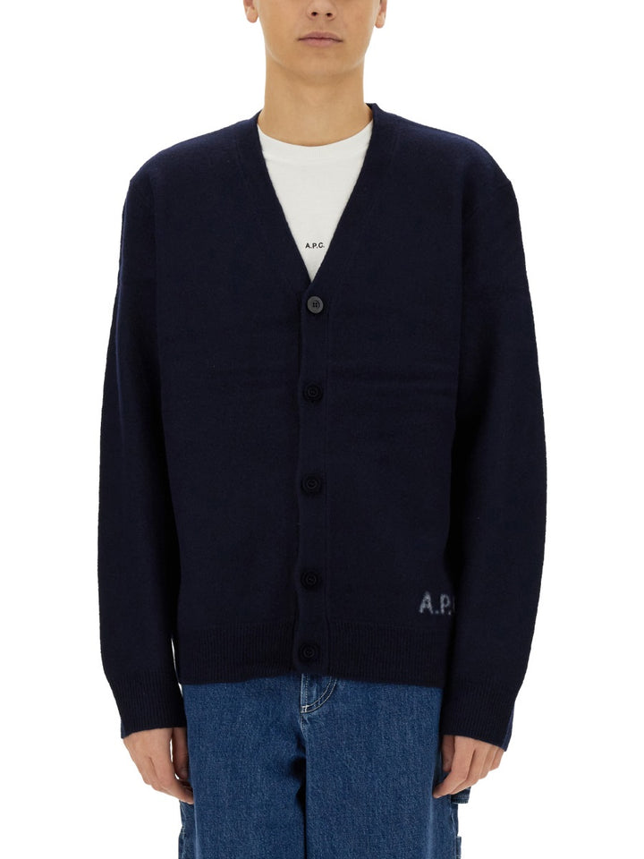 A.P.C. Sweaters - Blue | Wanan Luxury