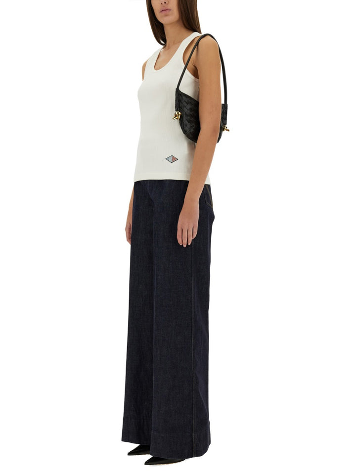 Bottega Veneta Tops - White | 100b6ba4218db9fed92d1f56ec4849a3ff918499