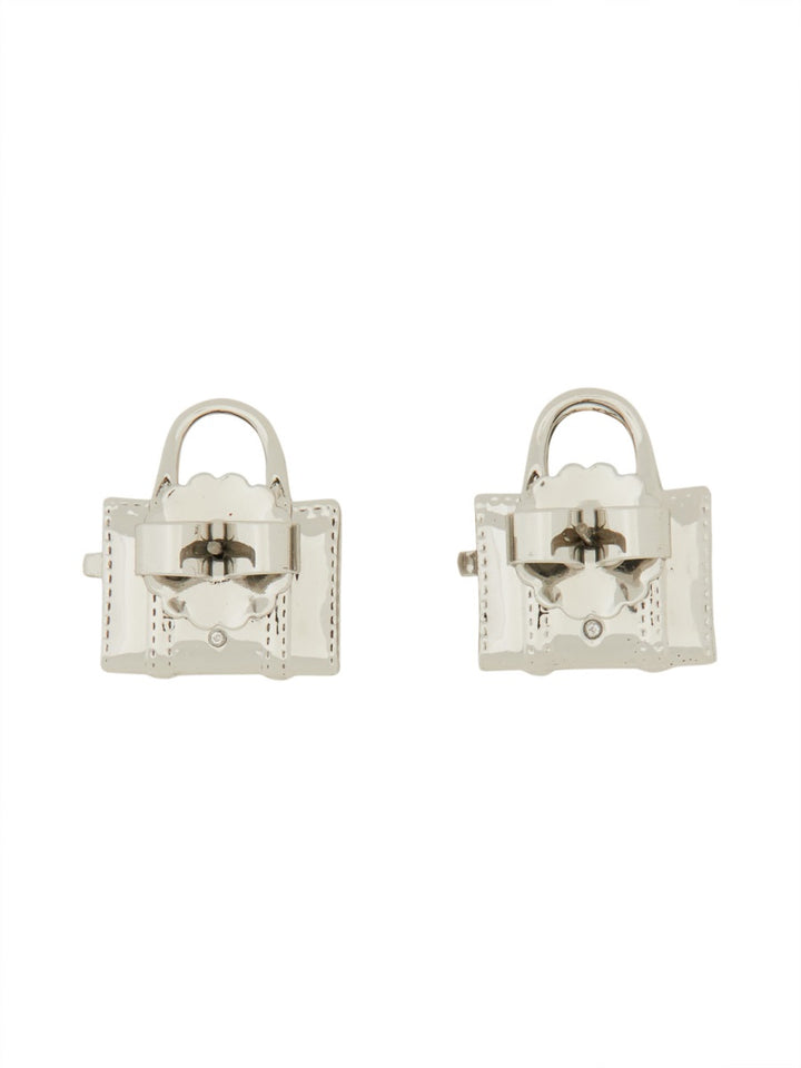 Marc Jacobs Earrings - Silver | Wanan Luxury