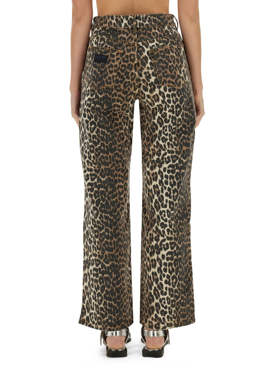 Ganni Denim - Animal Print | Wanan Luxury