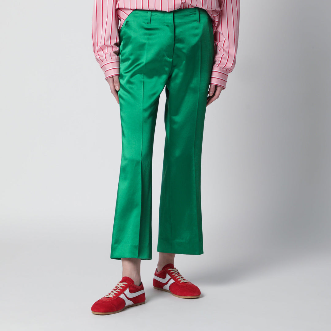 Dries Van Noten Pants - Green | 8b2be7d4f123d162a31c74952a61633d994c6518