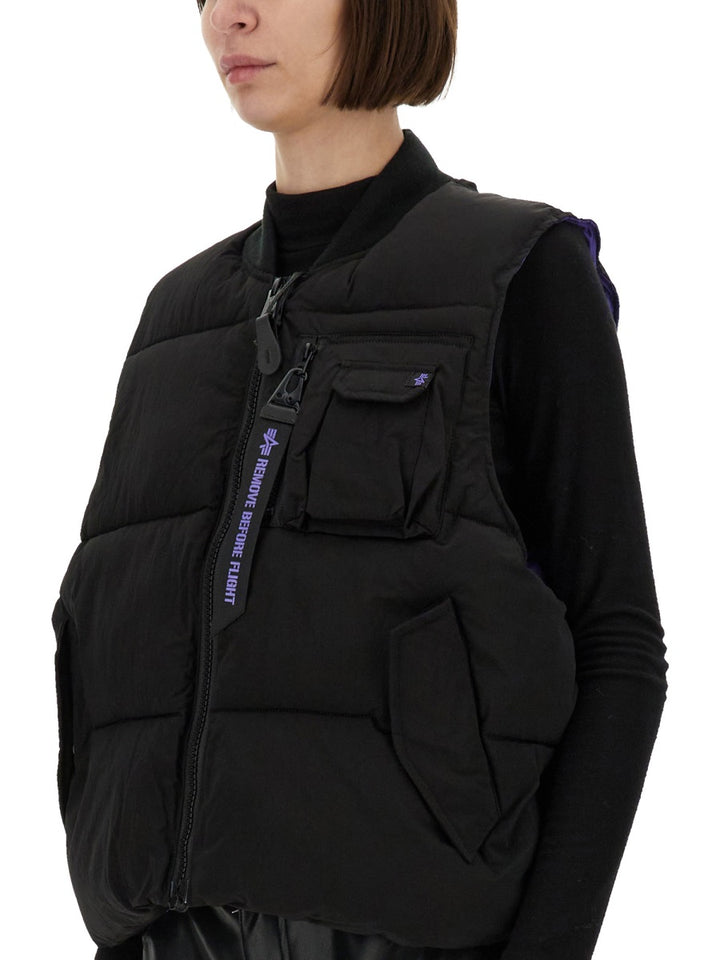 Alpha Industries Gilet - Black | Wanan Luxury
