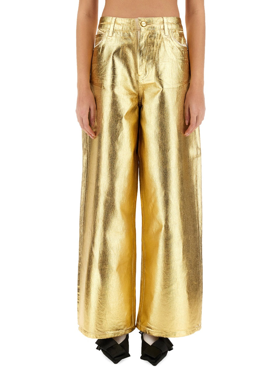 Ganni Denim - Gold | Wanan Luxury