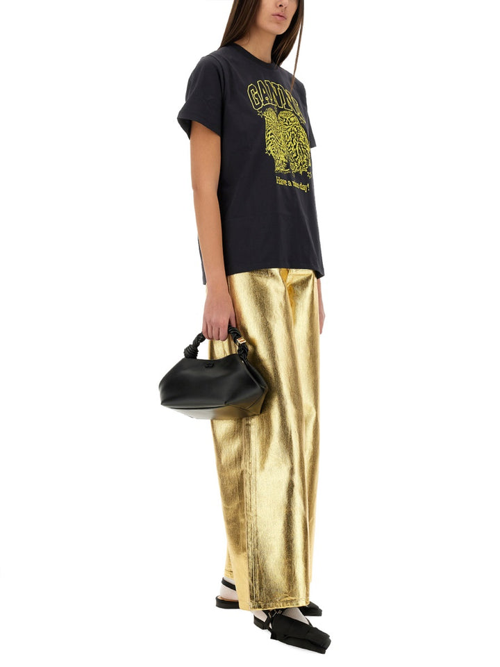 Ganni Denim - Gold | Wanan Luxury