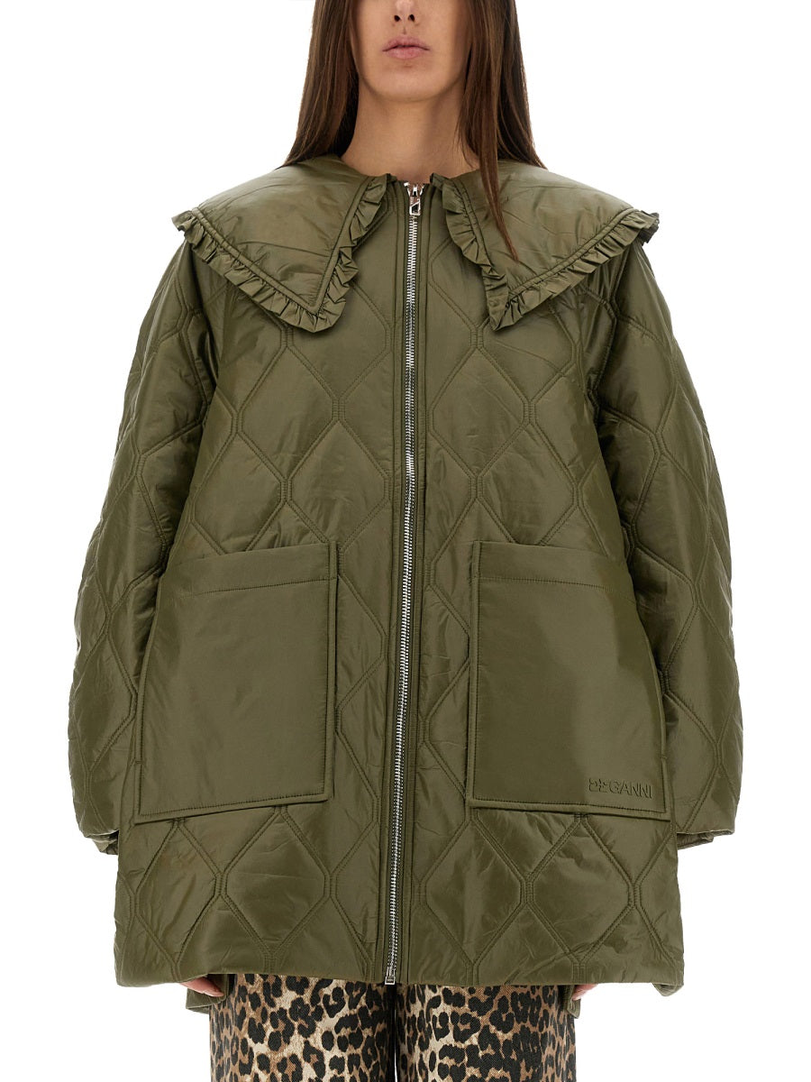 Ganni Jackets - Green | Wanan Luxury