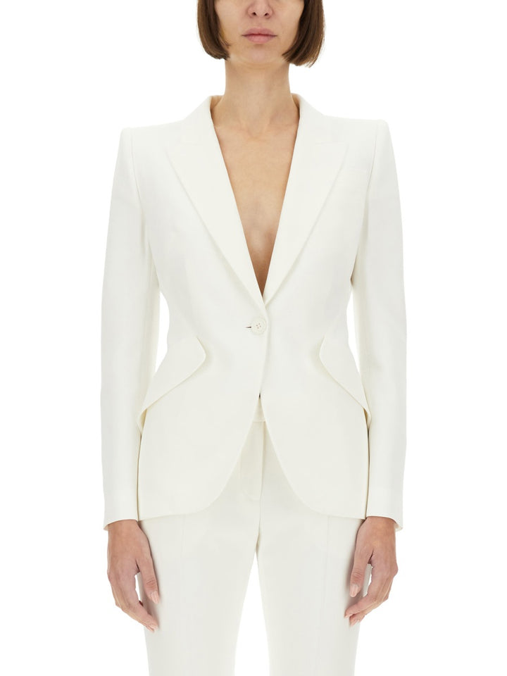 Alexander McQueen Jackets - White | Wanan Luxury