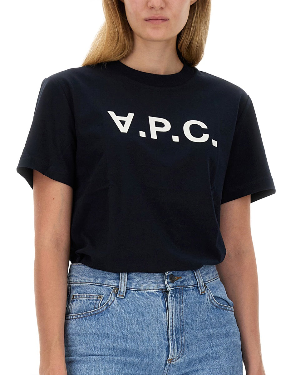 A.P.C. T shirts - Blue | Wanan Luxury