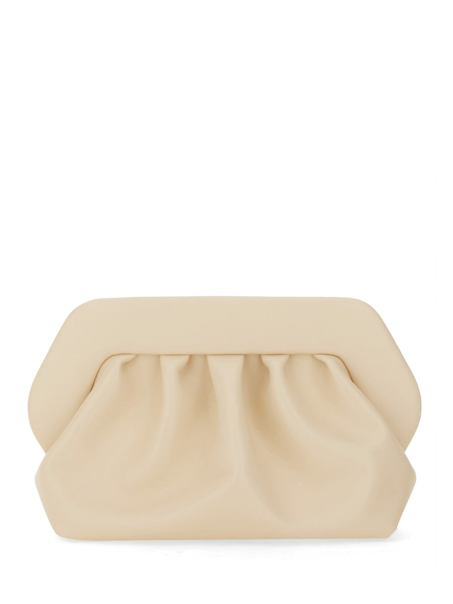 Themoirè Clutch Bags - White | Wanan Luxury