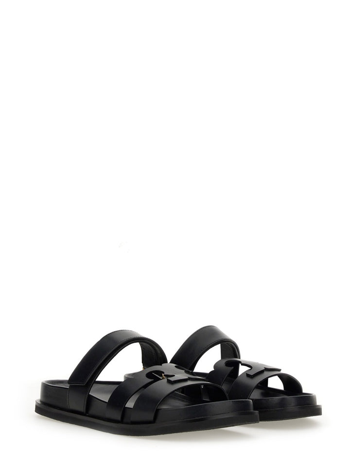 Tory Burch Sandals - Black | Wanan Luxury