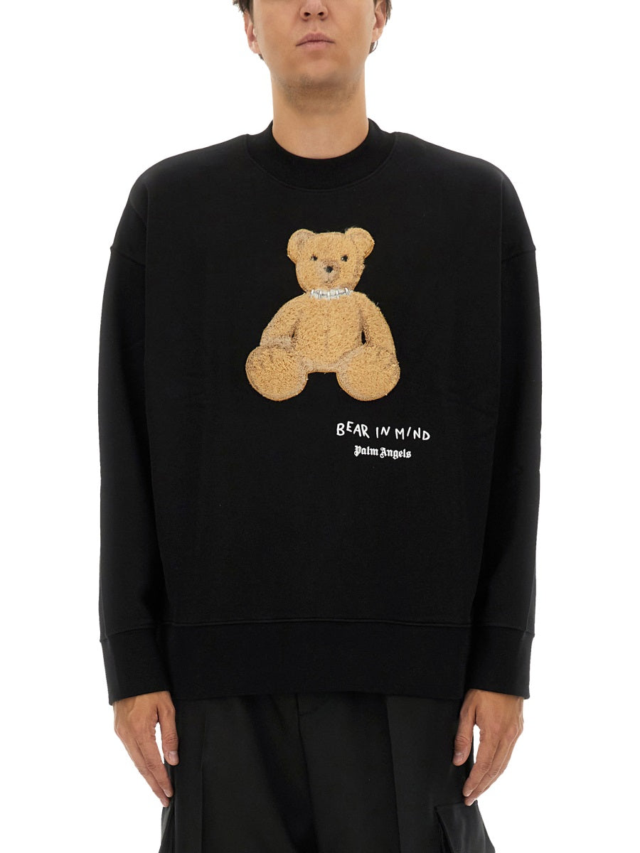 Palm Angels Sweatshirts - Black | Wanan Luxury