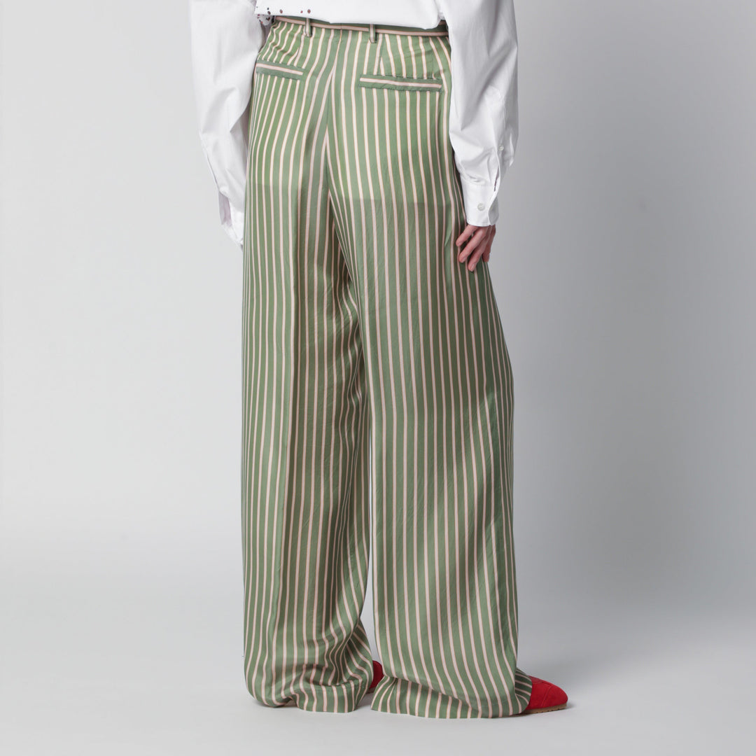 Dries Van Noten Pants - Green | d33ced8b416d4904313110a0e0000f7e74d6fa6b