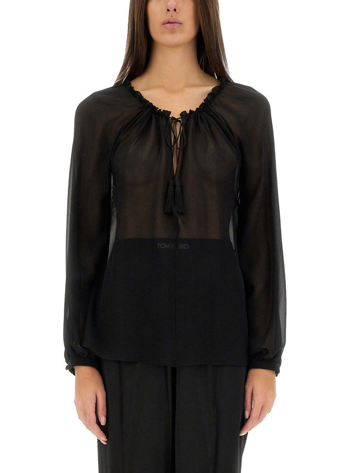 Tom Ford Shirts - Black | Wanan Luxury