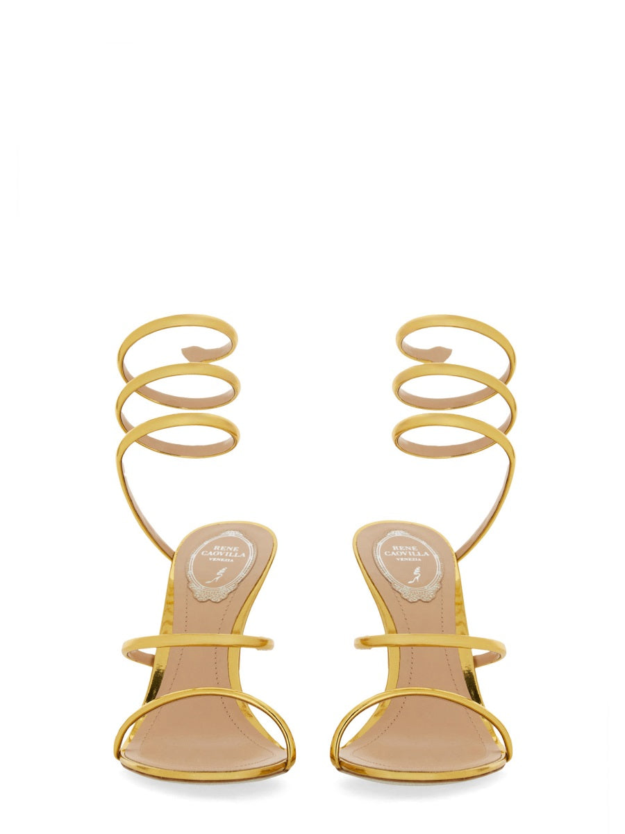 Rene Caovilla HEELS - Gold | a5c2a2166c53aaa78686ba10cab54e7b384def21