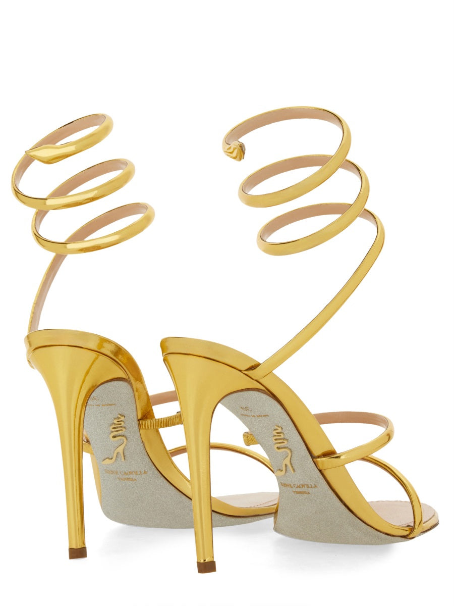 Rene Caovilla HEELS - Gold | dce8b295e4edb6b0399eb6d57250aeb1df840085