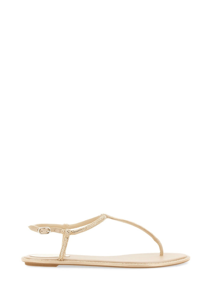Rene Caovilla Sandals - Gold | b685e5548140b65a0407b2ef63c6e29decf1694d