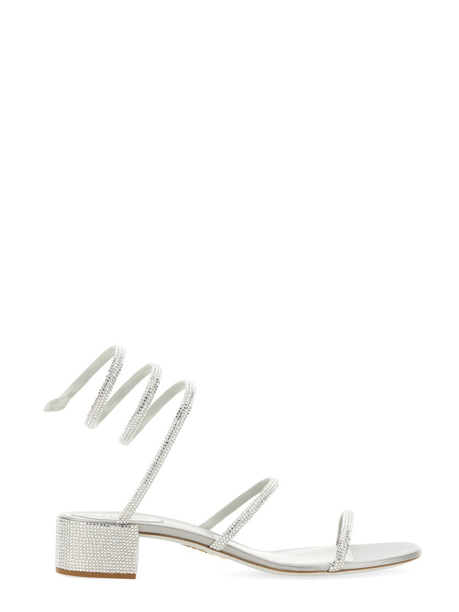 Rene Caovilla Sandals - Silver | 9730eb390ad083d8caefeb591c1157f191c3c2b4