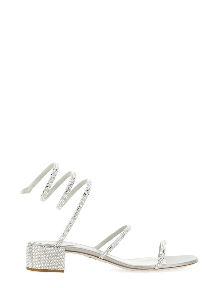 Rene Caovilla Sandals - Silver | 9730eb390ad083d8caefeb591c1157f191c3c2b4