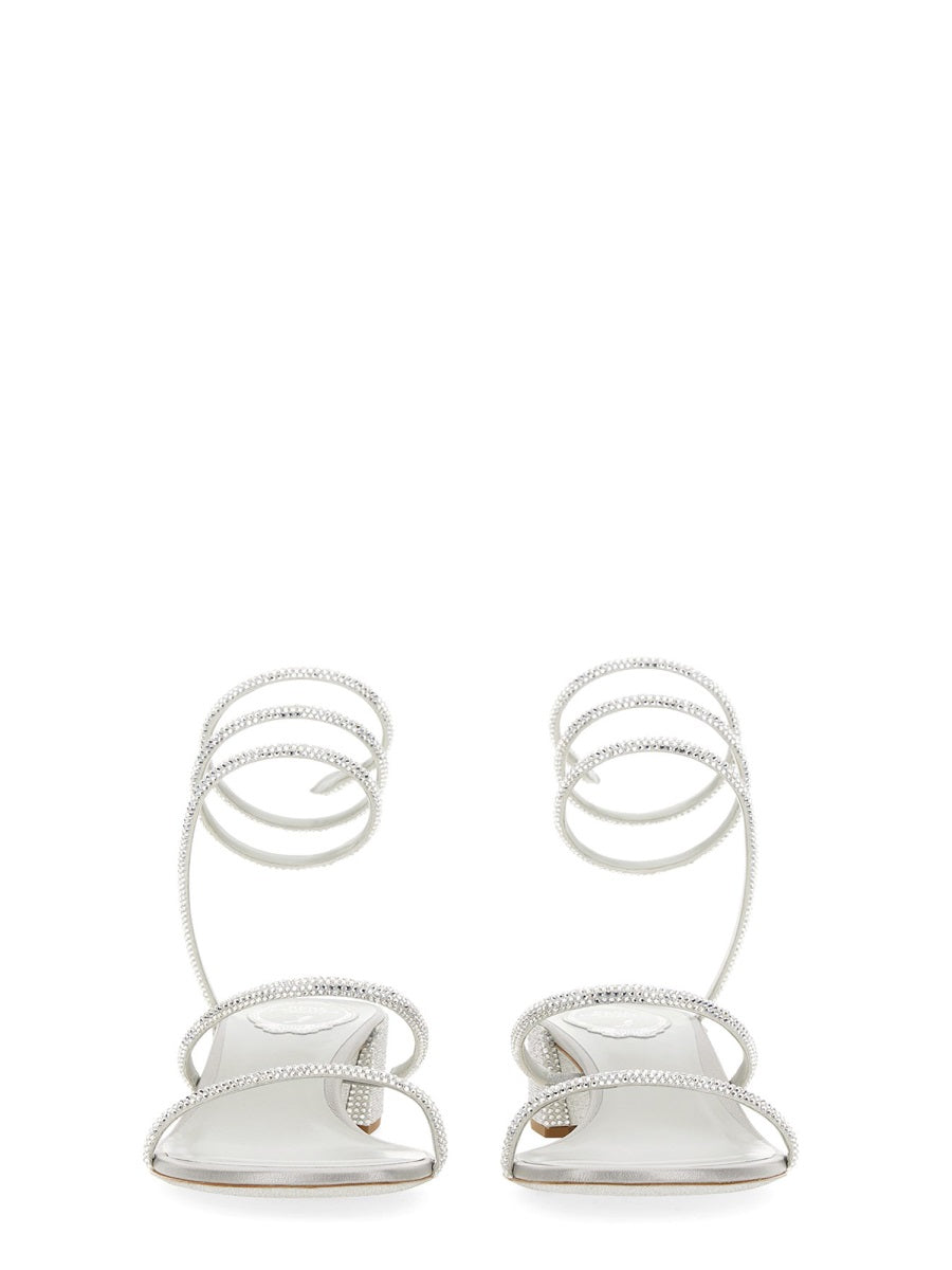 Rene Caovilla Sandals - Silver | 57b0d24227401f1f6285d0877826798bbd4a89e1